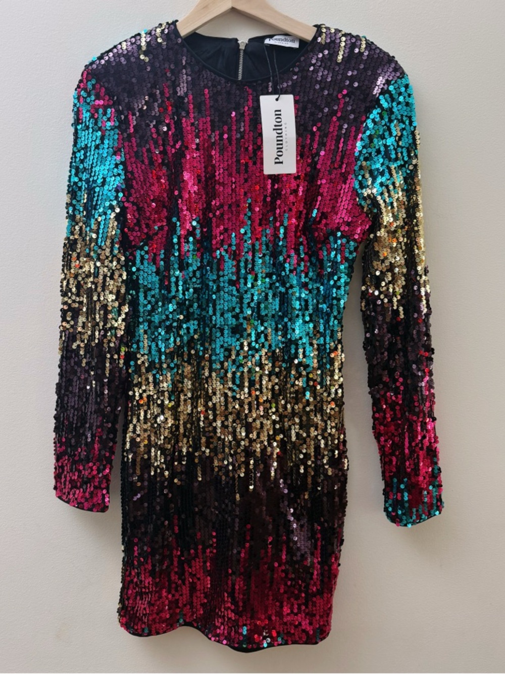 Colorful Sequin Bodycon Dress